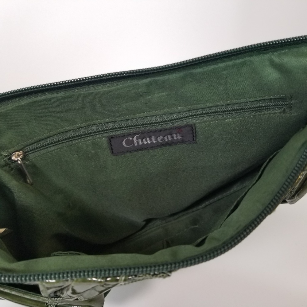 Chateau Women's Evening Purse/Clutch, Green LN